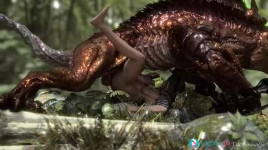 - Cerberus Double Penetration: BannaGirl's Wet Dream