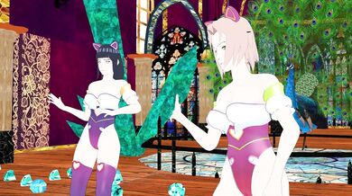 Creamy Chocolate Funtime with Sakura and Hinata!