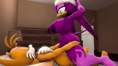 Wave Cowgirl Gets Tail-Fucked by Zarok759