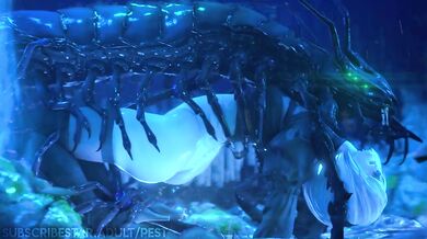 Nier's Ass Invaded by Giant Bug in '2B's Buggy Butt Sex'