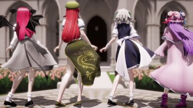 Ghostly Gals Gyrate and Grind - Horniest Hotties in Town!