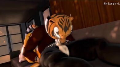 Tigress's Anal Training Adventures with Simba in 1080p HD