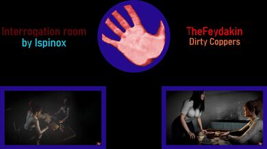Hardcore Punishment at the Station in Interrogation Room Dirty Coppers 4K