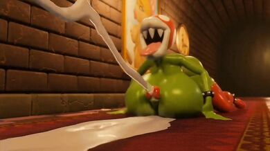 Mario gets fucked by a gang of piranhas in this hardcore compilation!