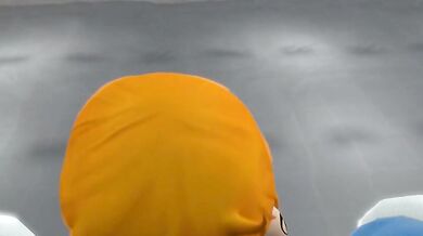 Aquatic Fuck Session with Nami at the Swimming Pool