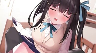 Rabbit Hina's Gray Muff Dive