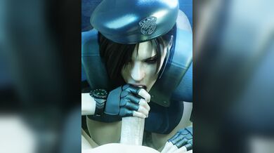 Jill Valentine Gives a Blowjob in 'Sound Variant' by Sfmnewbie
