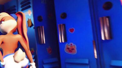 [MMD] Lola Bunny - Breaking the Rules and Busting Her Big Boobs