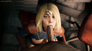 Batcock Gets Sucked Dry by Supergirl