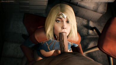 Batcock Gets Sucked Dry by Supergirl