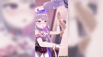 Virtual Tuber Gets For*ced Hand Job in Naughty 3D Porn Video