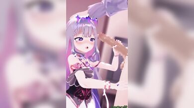 Virtual Tuber Gets For*ced Hand Job in Naughty 3D Porn Video