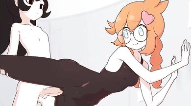 Penetrating Penny with Ashley's Anal Love