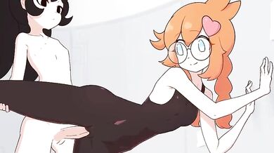 Penetrating Penny with Ashley's Anal Love