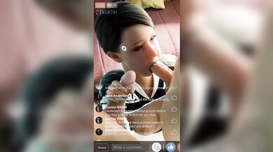 Gagging on Cock in Real-Time - Niisath