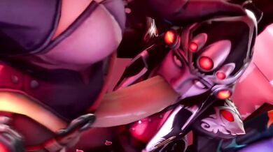 - Overwatch: Interracial Threesome with Tracer, Mercy and Ana