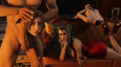 Hardcore Lesbian Action With Aerith & Her Girlfriend [SandflyActual]