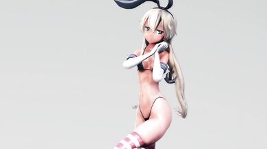 Shimakaze - Sexy Shakedown [MMD R18+] Defiled