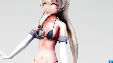 Shimakaze - Sexy Shakedown [MMD R18+] Defiled