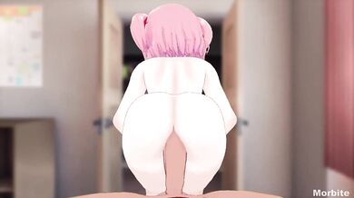 Natsuki's Tight Ass Gets Anal from Behind in This NSFW POV Video!