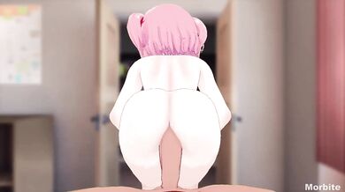 Natsuki's Tight Ass Gets Anal from Behind in This NSFW POV Video!