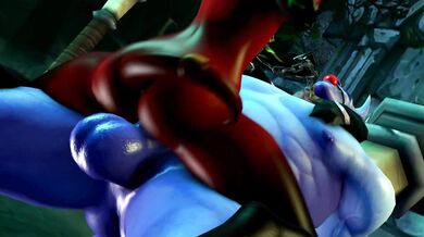 Nesala and Thobec's Lustful Encounter: Part 2 - Kamina Kirei