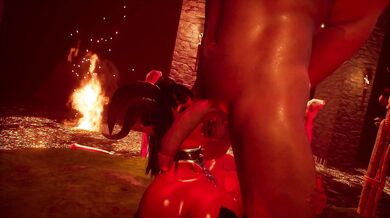 - The second round of sex with the sexy demoness!