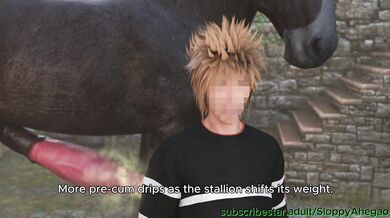 Hinata's First Taste of Stallion Cum: The Beginning of Her Life as a Breeding Slut, Part 1