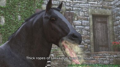 Hinata's First Taste of Stallion Cum: The Beginning of Her Life as a Breeding Slut, Part 1