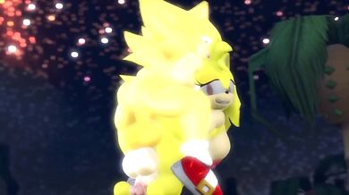Unbelievably Horny Futanari Sonic and His Sexual Adventures with Silver the Hedgehog [silvertilver (4lifebunger)]