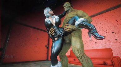 Kuro-neko Plays With Huge Hyperdick