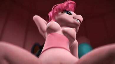Pinkie Pie's Naughty Playtime with Her Little Ponies