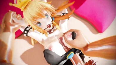 Sien's Tittyfucking Adventures: Pov with Bowsette in Hardcore Action!