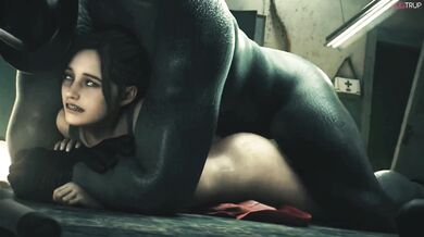 Claire Redfield's Wet and Sensual Anal Invasion with the Mysterious Mr. X - An Auditory Delight