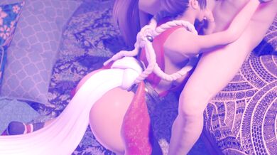 Ninja Babe Sucks Off Legendary Warrior in Naughty Fantasy World