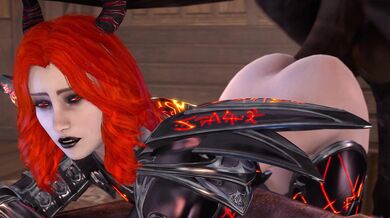 The Depraved Priestess and the Beastly Stallion