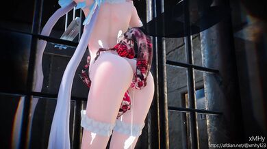 Luo Tianyi and Haku fucked in jail by xmhy.