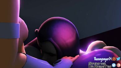 Space Vixens Starfire and Raven Banged Hard in the Ass by Thenaysayer34