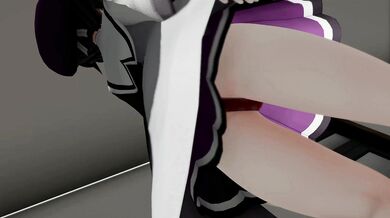 Stop Time and Get Naked with Me: A Hentai MMD 3D Porn Parody with Pink-Haired Otaku Tuber
