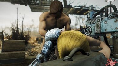 Fucking Overwatch Furiously Bouncing with Bulging Boobs to Erect the Troops' Spirits