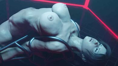 Lara's Anal Hentai Machine Fuck Fest