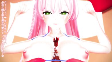 Hardcore Handjob Action - Urawa Hanako Giving Paizuri Blowjob