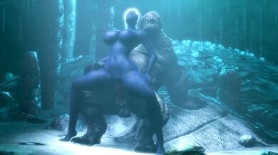 Shadow Elf's Secret Pleasure with Random Stranger