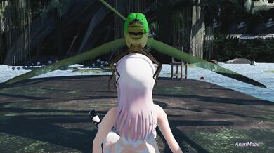 Dragonfly's Anal Invasion of Lilia's Virgin Wet Hole