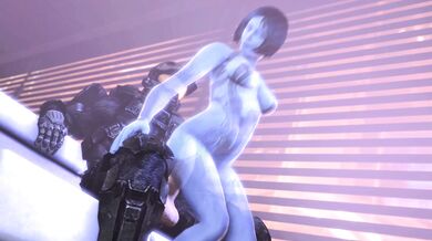 Cortana's Anal Invasion: Noname55's Hot and Sticky Revenge!