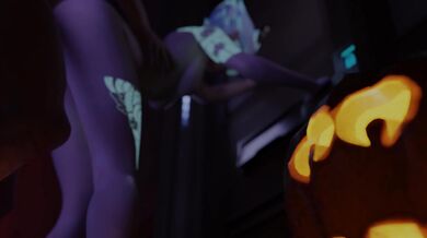 Kiriko's Horny Halloween Orgy