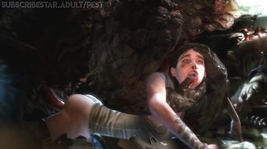 The Last of Us 2: Ellie's Naughty Screwfest with Bloater