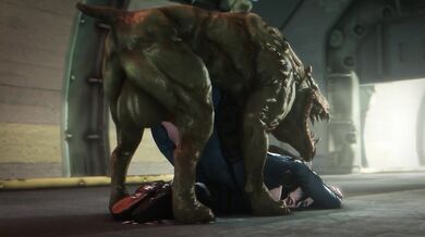 Busty Elizabeth Takes It Up The Ass While Bending Over [Analized]