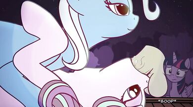 Sapphic Delight: Trixie & Starlight's Lesbian Love-In
