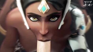 Creamy Chocolate Cum Slurping with Brown Beauty Pornstar